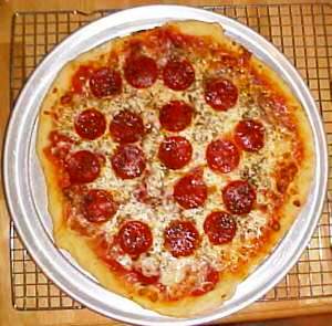 Albert Grande's pepperoni pizza for pizzatherapy.com