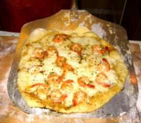 Albert's Shrimp Scampi Pizza
