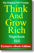 "Think and Grow Rich" by Napoleon Hill